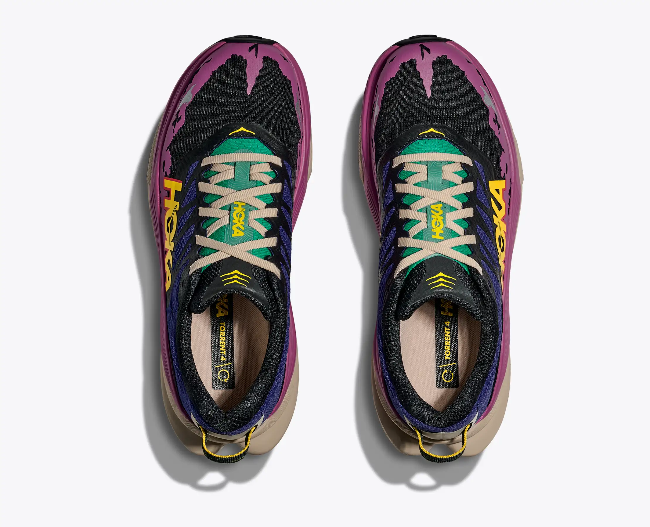 Topanky Hoka W Torrent 4 mountain iris oatmeal 2